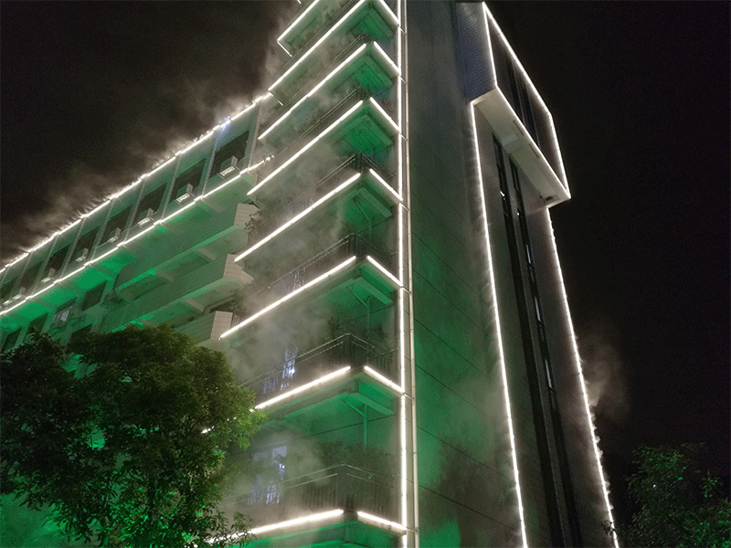 厦门市环保局建筑降尘及景观